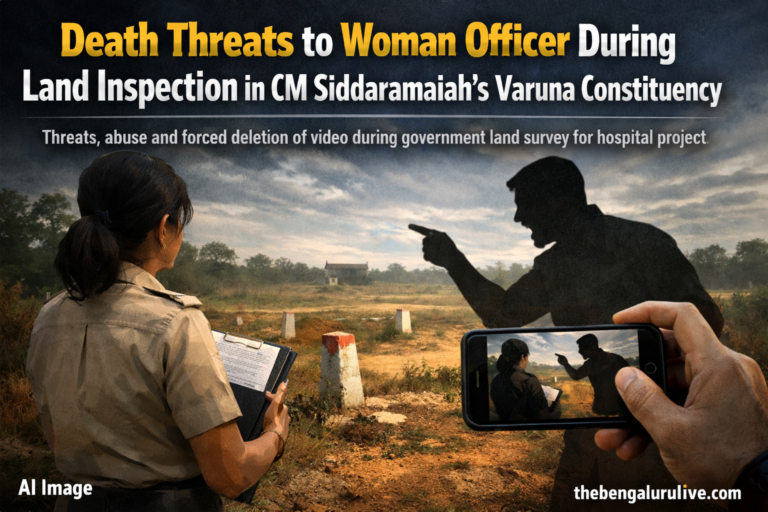 Woman Revenue Officer Threatened With Murder During Land Inspection in CM Siddaramaiah’s Varuna Constituency