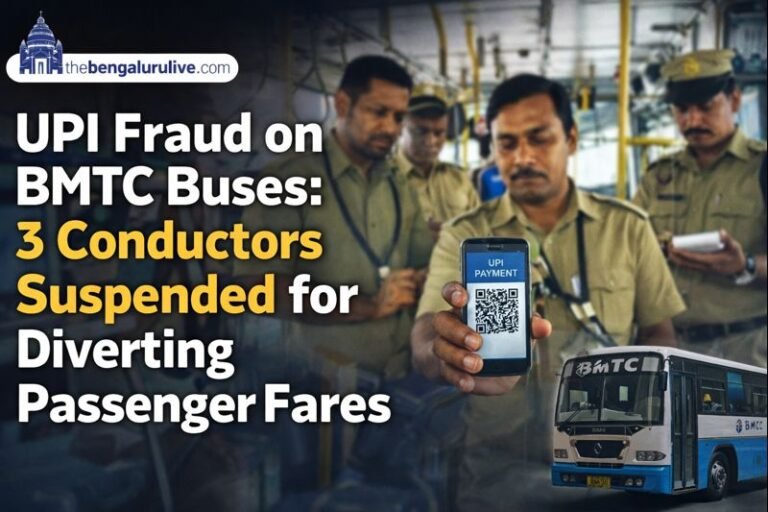 UPI Fraud on BMTC Buses: 3 Conductors Suspended for Diverting Passenger Fares