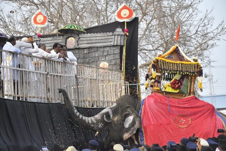 First Time at Amba Jatra, A Blessed Day: Siddaramaiah Announces Crores for Irrigation, Temple Development