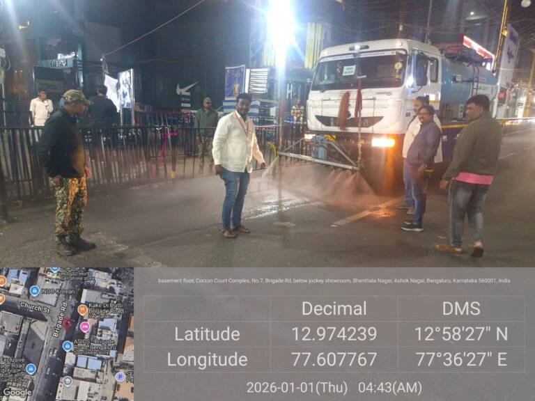 New Year Mess Gone Before Sunrise: 9 Tonnes of Garbage Cleared in 5 Hours Across Bengaluru Hotspots