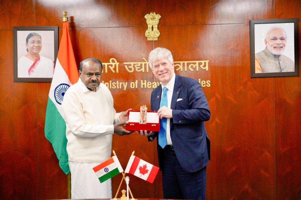 India–Canada Hold High-Level Talks on Electric Vehicles, Critical Minerals and Clean Manufacturing