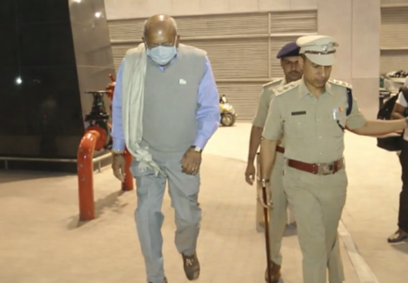 Former Minister Byrathi Basavaraj Arrested in Biklu Shiva Murder Case; CID Takes Him Into Custody from Airport