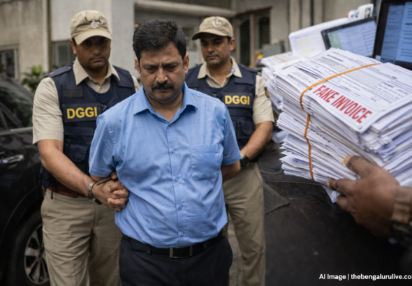 DGGI Belagavi Unearths ₹593 Crore Fake Invoice Racket; GST Practitioner Arrested in Bengaluru