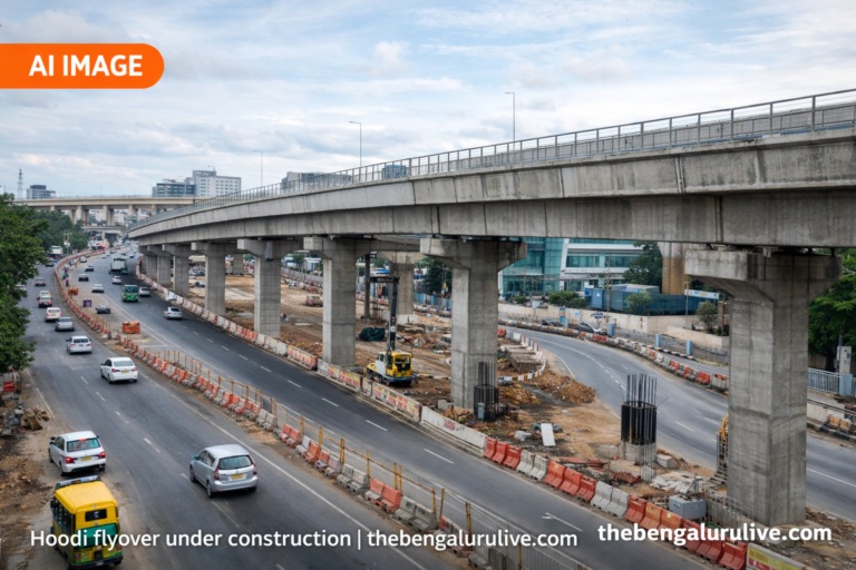 Hoodi Flyover Stuck Over Land Row: Cash vs TDR Deadlock Forces Civic Body to Explore LVC Model