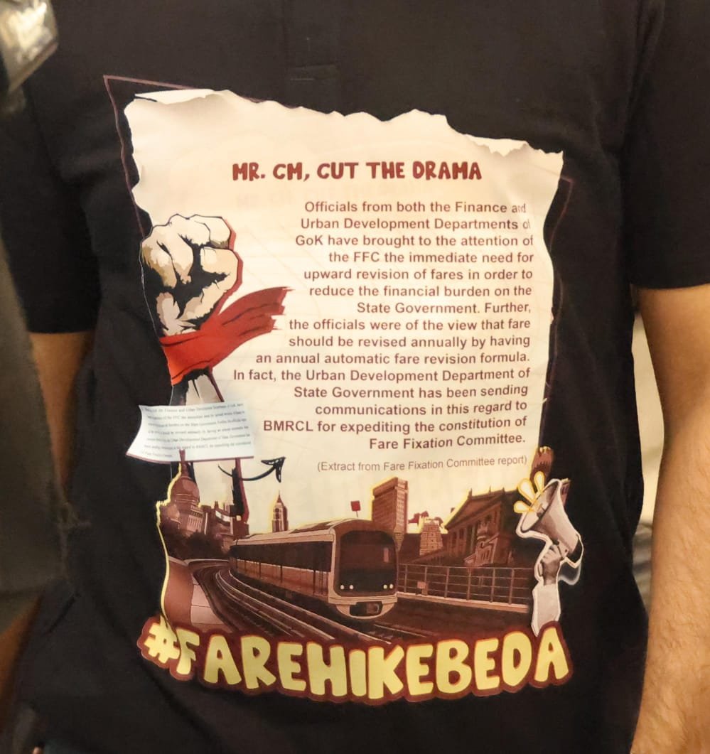 ‘Mr CM, Cut the Drama’: Tejasvi Surya Takes Metro Fare Protest to RV Road Station