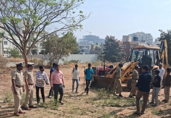 ₹3 Crore Park Land Reclaimed in Bengaluru South After Encroachment Clearance at Gubbalala