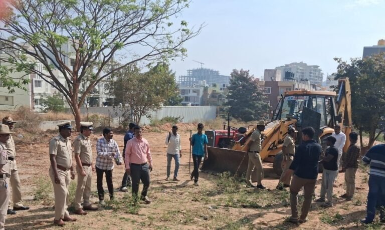 ₹3 Crore Park Land Reclaimed in Bengaluru South After Encroachment Clearance at Gubbalala