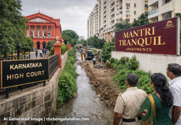 Karnataka High Court Orders Restoration of Storm Water Drain in Mantri Tranquil Case; Says Public Utility Cannot Be Compromised